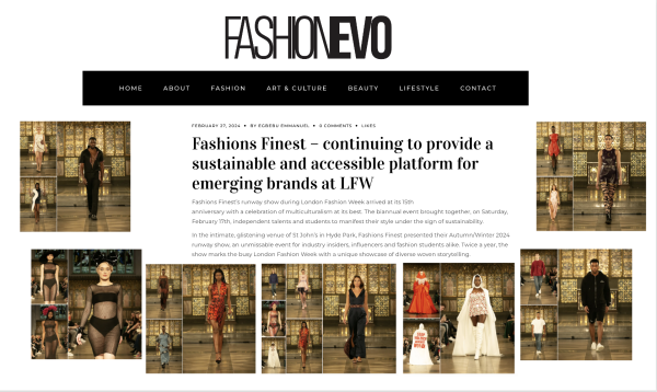 Press from Fashion Evo