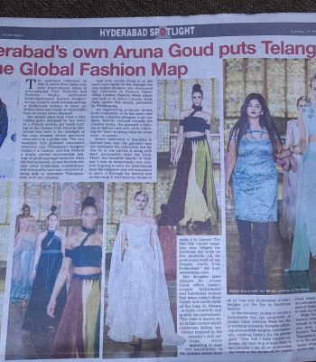 Aruna Goud at fashions Finest