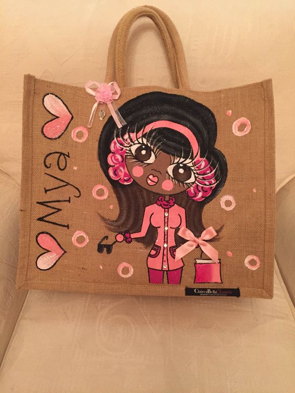 Buy Personalised, Hand-painted Jute/tote Bags Online in India - Etsy